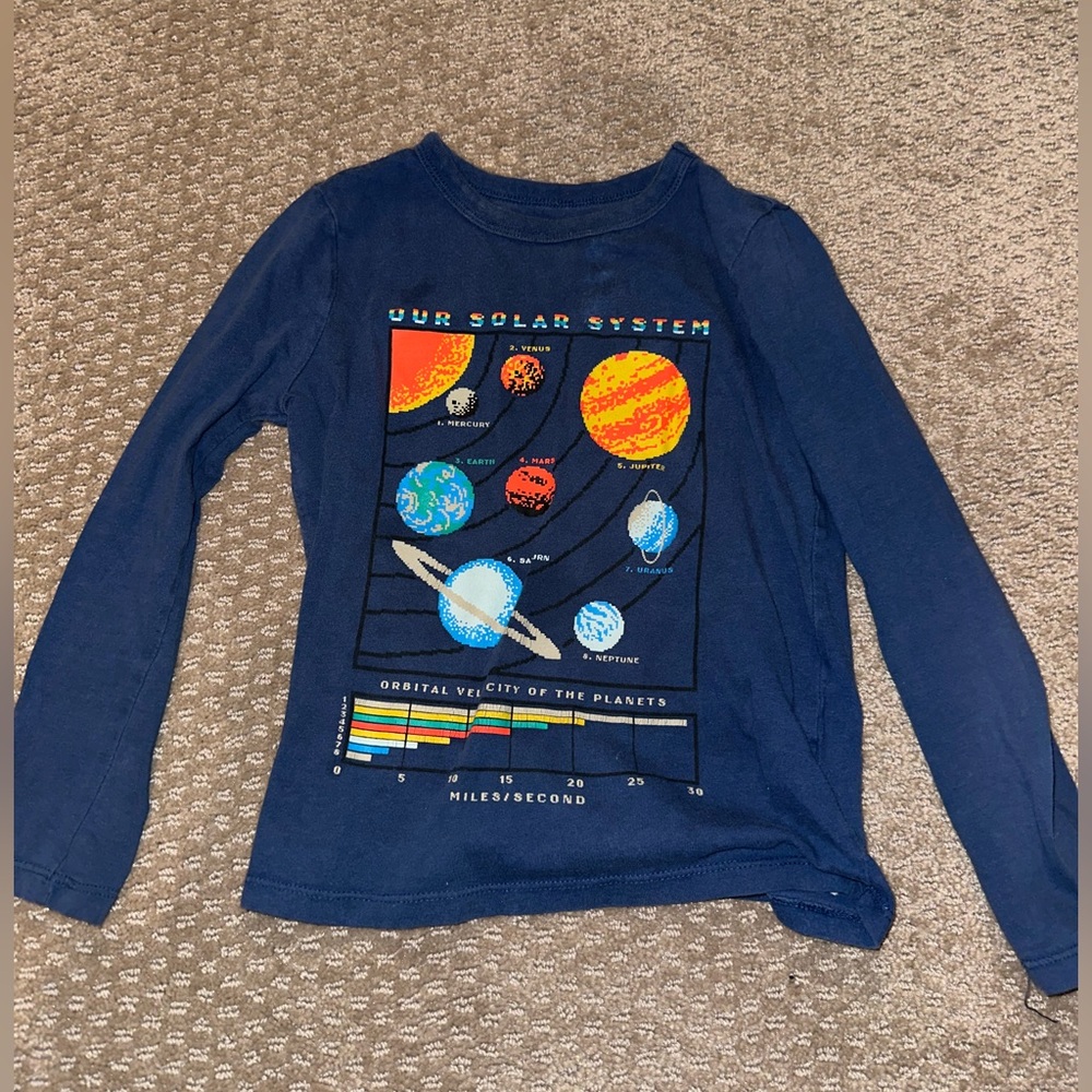 GAP solar system long sleeve